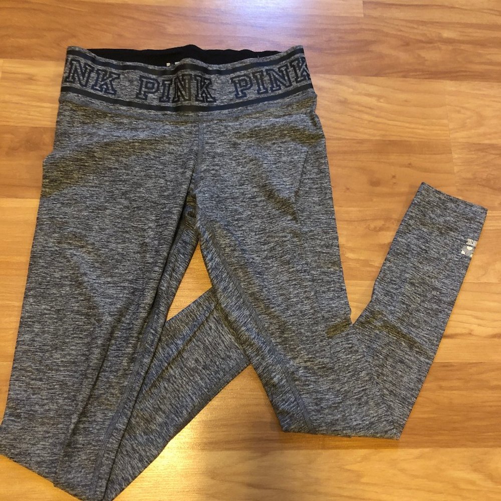 Pink Grey Leggings